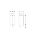 Ver imagem 2 de Condulete Fixo 1" Tipo "c" - sem Tampa / Rosca Bsp / sem Pintura Tramontina