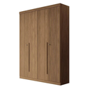 Ver imagem 3 de Guarda Roupa Solteiro 4 Portas 2 Gavetas Buriti Santos Andirá Jatobá