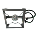 Ver mais imagens de Fogão Aço Pintado 1 Boca Super Chamas Meia Chapa