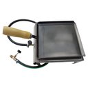 Ver imagem 1 de Fogão Aço Pintado 1 Boca Super Chamas Meia Chapa