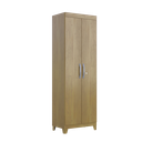 Ver imagem 1 de Armario Multiuso Asteca 2 portas com chave Valdemoveis Cinamomo