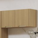 Ver imagem 2 de Armário de Cozinha Aéreo para Geladeira 80cm Marina Freijó L01 - Mpozenato