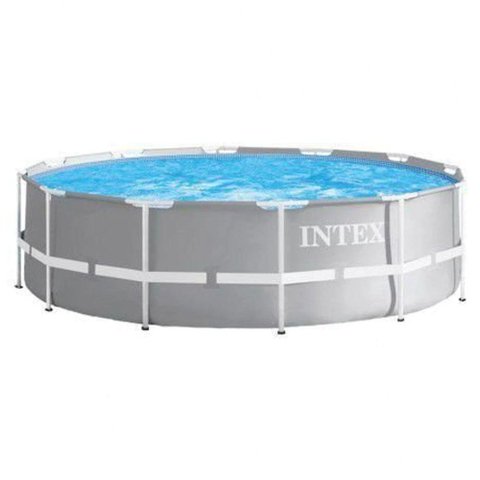 Piscina Intex 4.485 Litros Prism Estrutural + Capa + Bomba Filtrante 220v