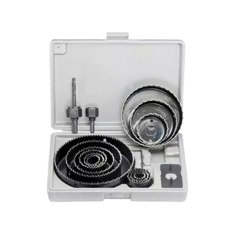 Jogo Serra Copo para Madeira 19 a 127mm 12 Peças - Mtx