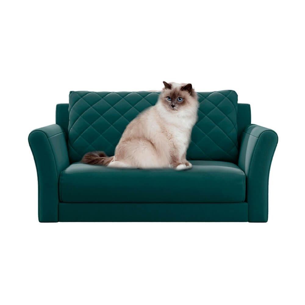 Caminha Cama Sofá Poltrona Pet Gato Cachorro Atualle Color:azul Esverdeado
