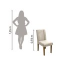 Ver imagem 7 de Conjunto de Mesa Sala de Jantar Atenas com 4 Cadeiras Dobuê