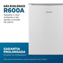 Ver imagem 6 de Frigobar Mondial 73l Porta Reversível 7 Níveis de Controle de Temperatura Branco 127v - Fgb-01-w80