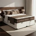 Ver imagem 3 de Cama Box Baú com Colchão de Molas Anjos Classic Pocket Queen 158cm
