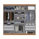 Ver imagem 4 de Guarda-roupa Casal 6 Portas 4 Gavetas Premium Yescasa