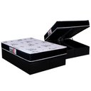 Ver imagem 1 de Conjunto Box Baú Queen: Colchão Espuma Orthoflex D28 + Base Crc Courano Black(158x198)