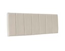 Ver imagem 1 de Cabeceira Painel Cama Box Casal 160 cm - Bege Suede