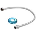 Ver imagem 1 de Engate Mangueira Flexível Trançado Aço Inox 30cm Quente Fria
