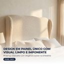 Ver imagem 2 de Cabeceira Cama Box Queen 160 cm Atria Bouclê B05 - D'Rossi