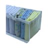 Kit 2 Colmeias Organizadoras Roupas Bebê Body Cueiro Fralda Branco - 8