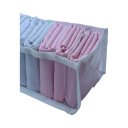 Ver imagem 4 de Kit 2 Colmeias Organizadoras Roupas Bebê Body Cueiro Fralda Branco