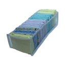 Ver imagem 5 de Kit 2 Colmeias Organizadoras Roupas Bebê Body Cueiro Fralda Branco