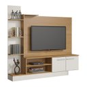 Ver imagem 3 de Estante Tv Completo Coliseu Mdp 165x155x30cm Carvalho 0633