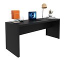Ver imagem 2 de Escrivaninha Mesa para Escritório e Home Office 180cm Me4185 Tecnomobili Preto