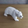 Urso De Wall Street Geométrico Vegras Branco - 6