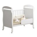 Ver imagem 7 de Conjunto de Quarto Infantil Ane Guarda Roupa Cômoda Berço 4 Portas 3 Gavetas MDF Branco Phoenix