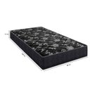 Ver imagem 2 de Colchão Solteiro 88 Lisboa - Bello Box - Espuma D28 Preto - Bello Box - 17x88x188