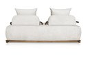 Ver imagem 4 de Sofá Dubai 2 Lugares 1.80m Tecido Bouclê Branco para Sala Bz Home Decor