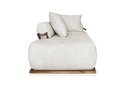 Ver imagem 3 de Sofá Dubai 2 Lugares 1.80m Tecido Bouclê Branco para Sala Bz Home Decor