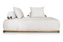 Ver imagem 2 de Sofá Dubai 2 Lugares 1.80m Tecido Bouclê Branco para Sala Bz Home Decor