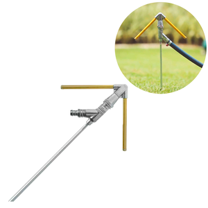 IRRIGADOR HORTA 6 JATOS BICO CONJUNTO 1/2" E 3/4" CARTELA