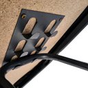 Ver imagem 4 de Mesa Passar Premium Utilar com Porta Ferro e 3 Alturas - Prata Metalizado