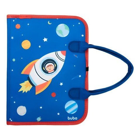 Brinquedo Infantil Maleta Livro de Atividade Montessori Buba
