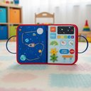Ver imagem 2 de Brinquedo Infantil Maleta Livro de Atividade Montessori Buba