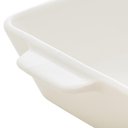 Ver imagem 3 de Travessa de Porcelana com Alça Branca 750ml Refratário Lyor Basic Pequeno Servir Mesa Posta
