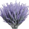 Kit 10 Buquê Lavanda Siliconada Flores Lilás Toque Real - 1