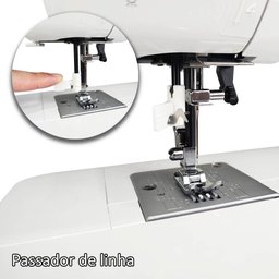 Máquina de Costura Portátil 24 Pontos para Tecidos West-5024 - Westpress Voltagem 220v - 5