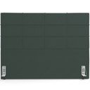 Ver imagem 3 de Cabeceira Cama Box Casal King 195 cm Roma W01 Suede Verde Musgo - Lyam Lyam Decor