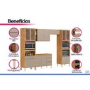 Ver imagem 5 de Cozinha Completa 5 Peças Plena CZ305 Cinamon/Nude Demóbile