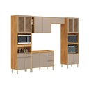 Ver imagem 2 de Cozinha Completa 5 Peças Plena CZ305 Cinamon/Nude Demóbile