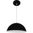 Ver imagem 2 de Kit 2 Luminárias Esfera Lustre Led de Teto Meia Lua 34 Luxo Cor:Preto