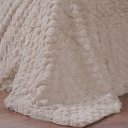 Ver imagem 6 de Kit Colcha Casal Luxor Jacquard 100% Poliéster 210x230cm Biscuit