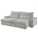 Ver imagem 5 de Sofá Lua Linho 02 Módulos 90 Cm B25cm Meu Sofá Online A230 Linho Cinza