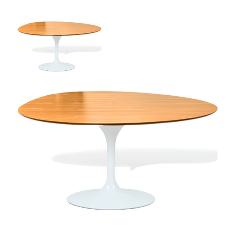Mesa de Jantar Saarinen Organica Freijo110x100cm