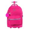 Mochila de Rodinha - 2 em 1 - Rebecca Bonbon - Bon Voyage - Rosa - Clio Style - 2