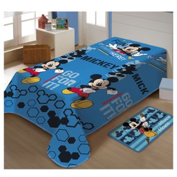 Cobertor Manta Jolitex Soft Personagens Mickey - 1