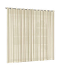 Cortina voil tecido 2,80x2,50 Para Trilho Suíço:PALHA - 1