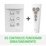 VENTILADOR DE TETO ALISEU WAVE BRANCO PLUS COM CONTROLE REMOTO E PAREDE SUPER SILENCIOSO 220V - 7