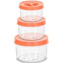Ver imagem 6 de Kit 6 Potes Pequeno Redondo Tampa Rosca Pmg - Erca Plast