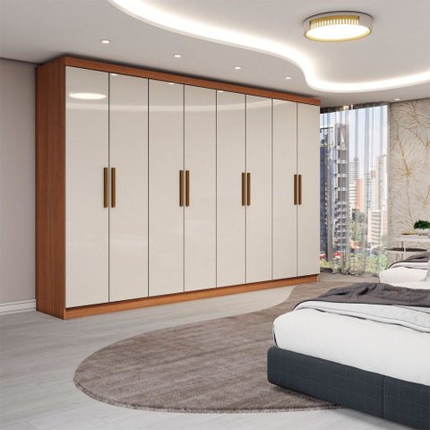 Guarda-roupa Casal Odisseia 8 Portas 4 Gavetas - Panorama Móveis