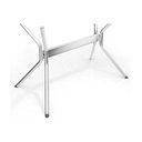 Ver imagem 6 de Mesa de Cozinha Loire c/ Tampo 1,60cm Cromada/Nogueira - Kappesberg