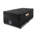 Ver imagem 5 de Cama Box Solteiro Colchão Ortofirm Black + Box 88x188x71 Double Face Espuma D33 Preto